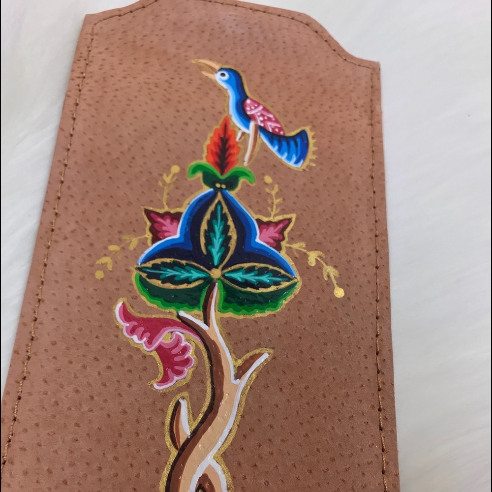Handpainted  Spectacle Glasses Case - Picture 3 of 3